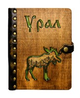 9 Блокнот А5 - "Урал (лось)" (дкс) 20955