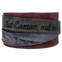 Браслет "Aut Сaesar, aut nihil – Или Цезарь, или ничто" (т) 21150