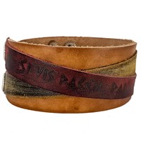 Браслет "Si vis pacem, para bellum — Хочешь мира, готовься к войне" (т) 21161