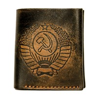 40 Портмоне "Голландец" - "Герб СССР" (т) 21063